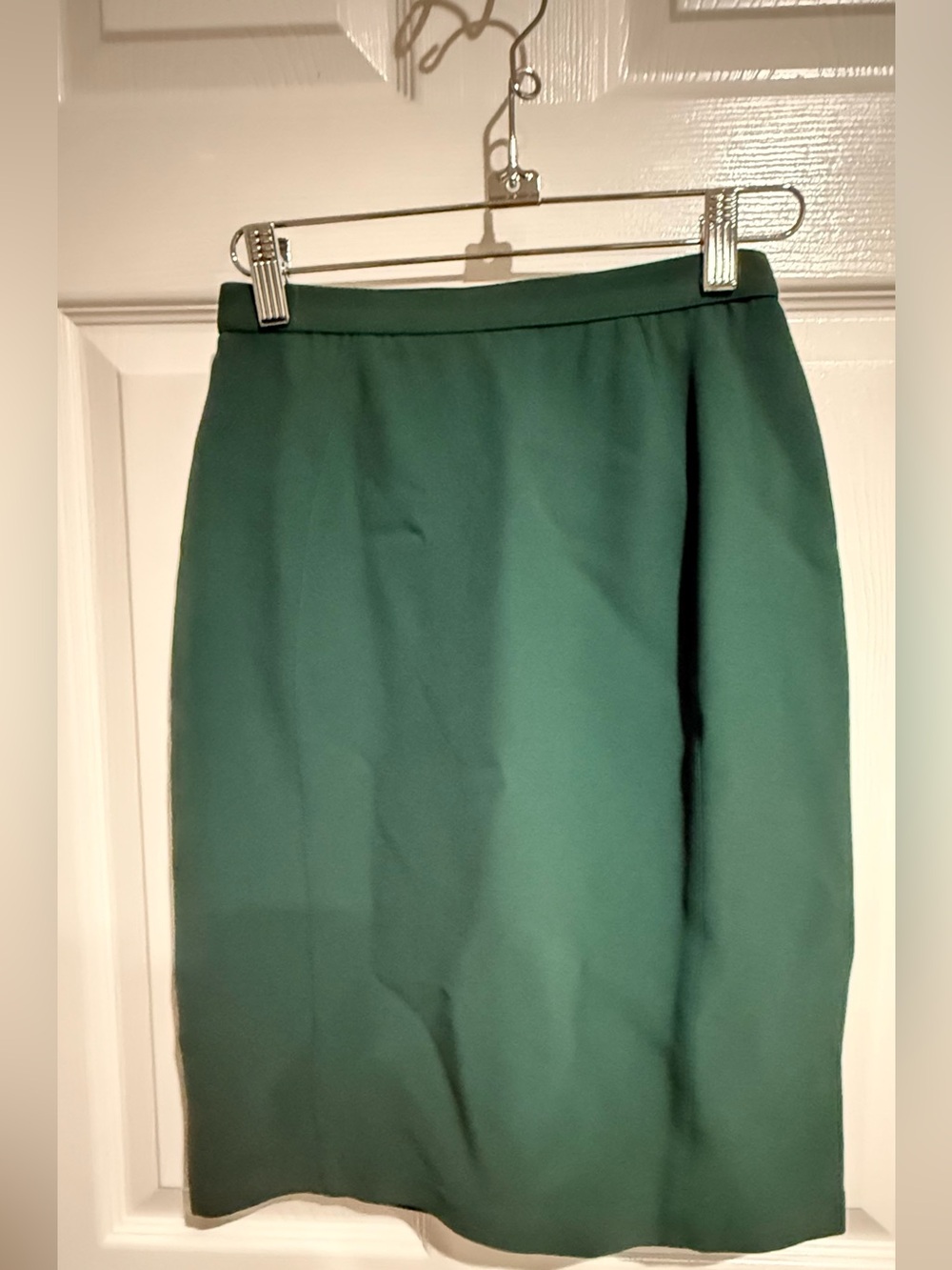 Vintage Thierry Mugler Emerald Green Pencil Skirt
